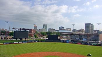 Weather camera view of Riverfront Stadium.