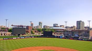 Weather camera view of Riverfront Stadium.