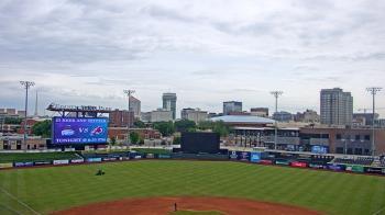 Weather camera view of Riverfront Stadium.