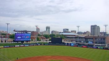 Weather camera view of Riverfront Stadium.