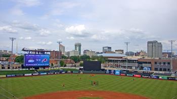 Weather camera view of Riverfront Stadium.