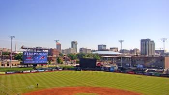 Weather camera view of Riverfront Stadium.
