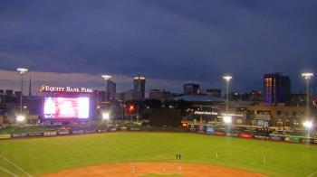 Weather camera view of Riverfront Stadium.
