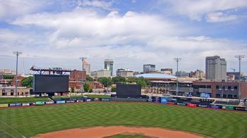 Weather camera view of Riverfront Stadium.