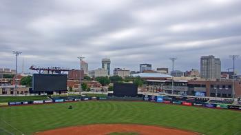 Weather camera view of Riverfront Stadium.