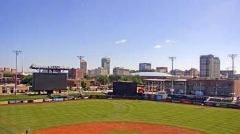 Weather camera view of Riverfront Stadium.
