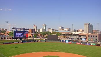 Weather camera view of Riverfront Stadium.