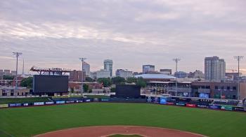 Weather camera view of Riverfront Stadium.