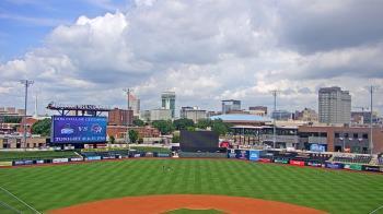 Weather camera view of Riverfront Stadium.
