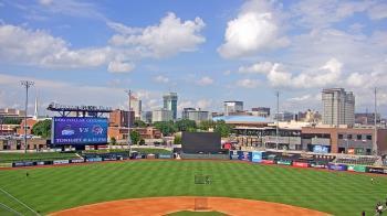 Weather camera view of Riverfront Stadium.
