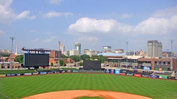 Weather camera view of Riverfront Stadium.