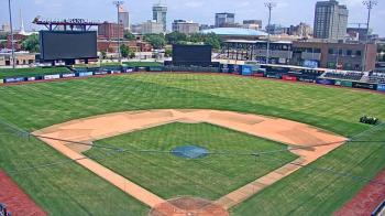 Weather camera view of Riverfront Stadium.