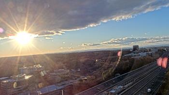 Weather camera view of Reston Station.