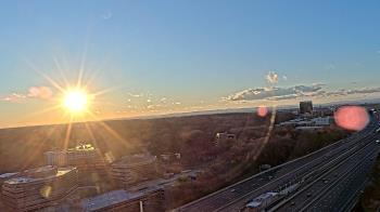 Weather camera view of Reston Station.