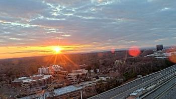 Weather camera view of Reston Station.