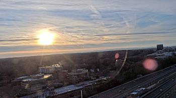 Weather camera view of Reston Station.