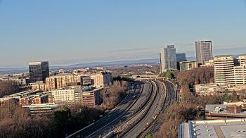 Weather camera view of Reston Station.