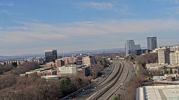 Weather camera view of Reston Station.