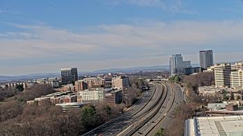 Weather camera view of Reston Station.