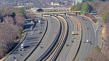 Weather camera view of Reston Station.