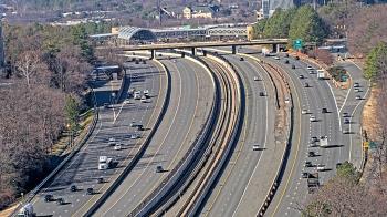 Weather camera view of Reston Station.