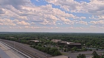 Weather camera view of Reston Station.