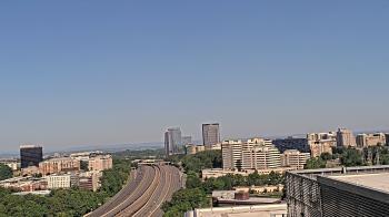 Weather camera view of Reston Station.
