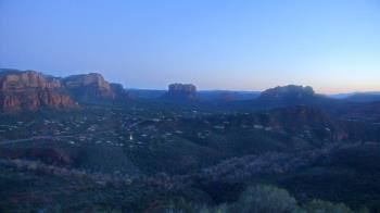 Weather camera view of Aeron Networks - Sedona Airport.