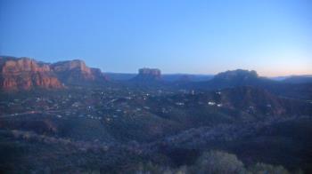 Weather camera view of Aeron Networks - Sedona Airport.