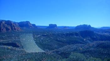 Weather camera view of Aeron Networks - Sedona Airport.
