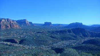 Weather camera view of Aeron Networks - Sedona Airport.