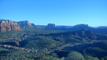 Weather camera view of Aeron Networks - Sedona Airport.
