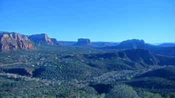 Weather camera view of Aeron Networks - Sedona Airport.