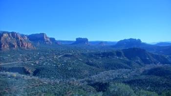 Weather camera view of Aeron Networks - Sedona Airport.