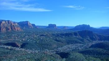Weather camera view of Aeron Networks - Sedona Airport.