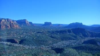 Weather camera view of Aeron Networks - Sedona Airport.