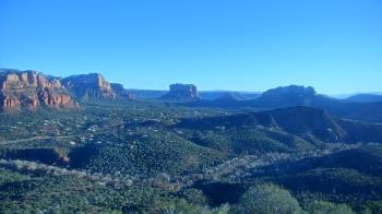 Weather camera view of Aeron Networks - Sedona Airport.