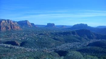 Weather camera view of Aeron Networks - Sedona Airport.