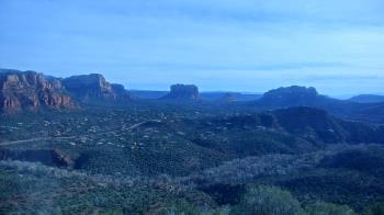 Weather camera view of Aeron Networks - Sedona Airport.