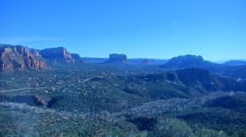 Weather camera view of Aeron Networks - Sedona Airport.