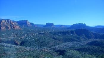 Weather camera view of Aeron Networks - Sedona Airport.