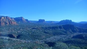 Weather camera view of Aeron Networks - Sedona Airport.