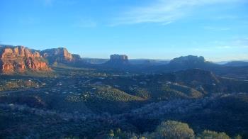 Weather camera view of Aeron Networks - Sedona Airport.