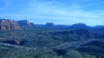 Weather camera view of Aeron Networks - Sedona Airport.