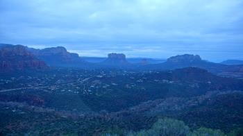 Weather camera view of Aeron Networks - Sedona Airport.