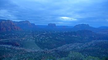 Weather camera view of Aeron Networks - Sedona Airport.