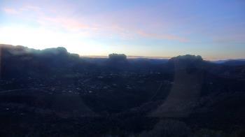 Weather camera view of Aeron Networks - Sedona Airport.