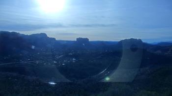 Weather camera view of Aeron Networks - Sedona Airport.