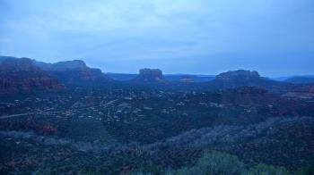 Weather camera view of Aeron Networks - Sedona Airport.