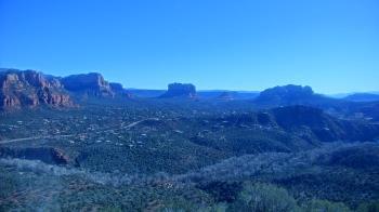 Weather camera view of Aeron Networks - Sedona Airport.